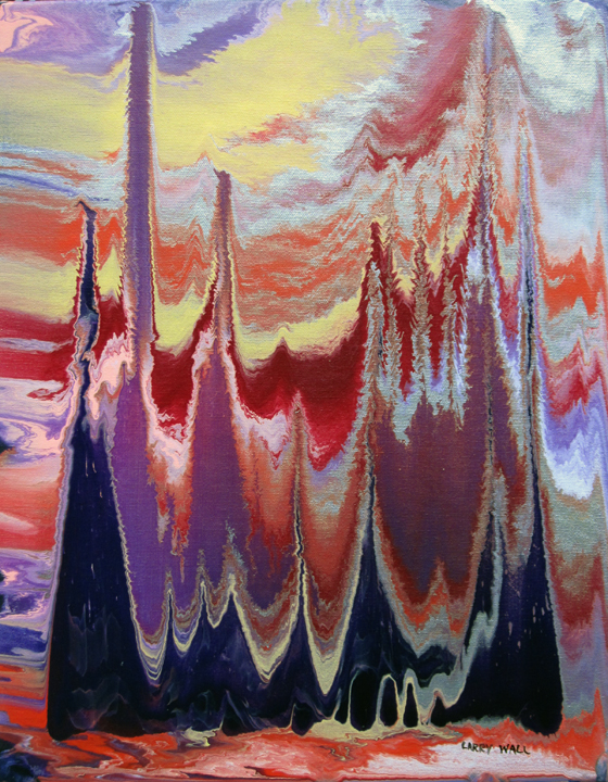 560x720 Sound Waves - Sound Wave Painting