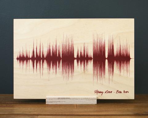 480x384 Custom Art - Sound Wave Painting