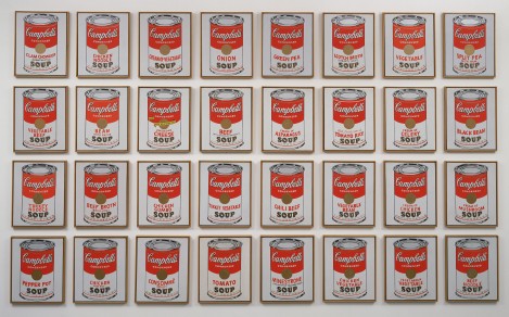 469x292 Moma Andy Warhol. Campbell's Soup Cans. 1962 - Soup Painting