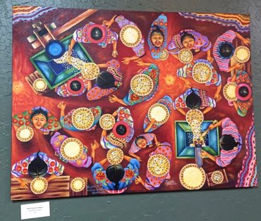 370x314 South American Paintings On Display - South American Painting