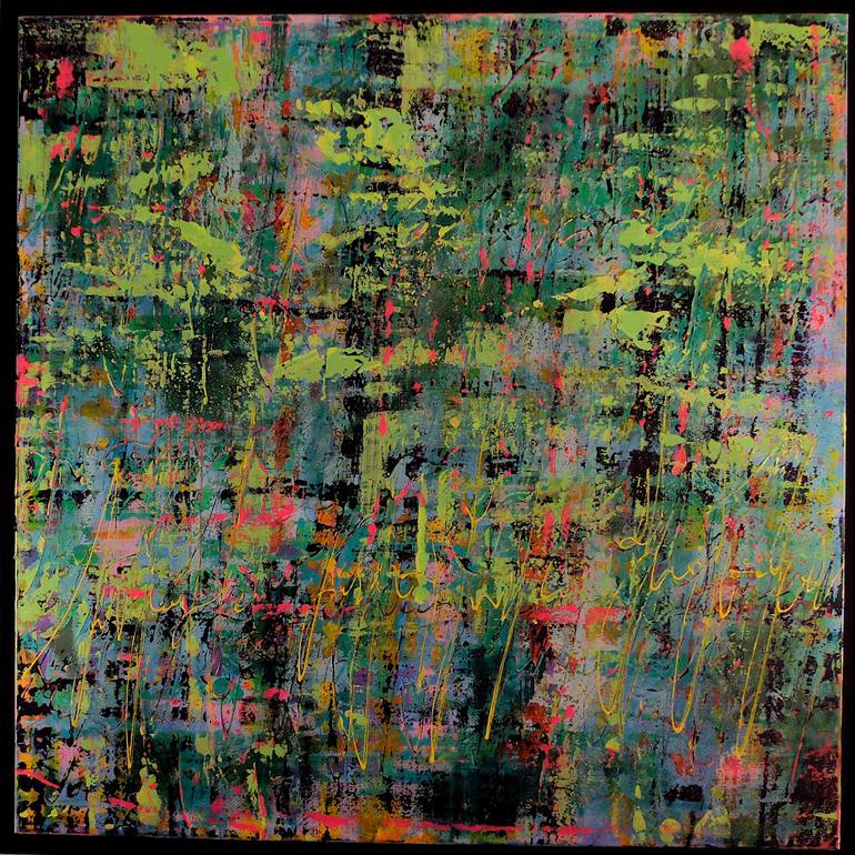 770x770 Saatchi Art Pour Un Lunch South Beach. Painting By Chris Claisse - South Beach Painting