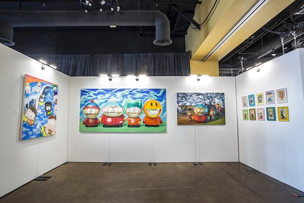 600x400 South Park 20th Anniversary Show Buff Monster Nyc Street Artist - South Park Painting