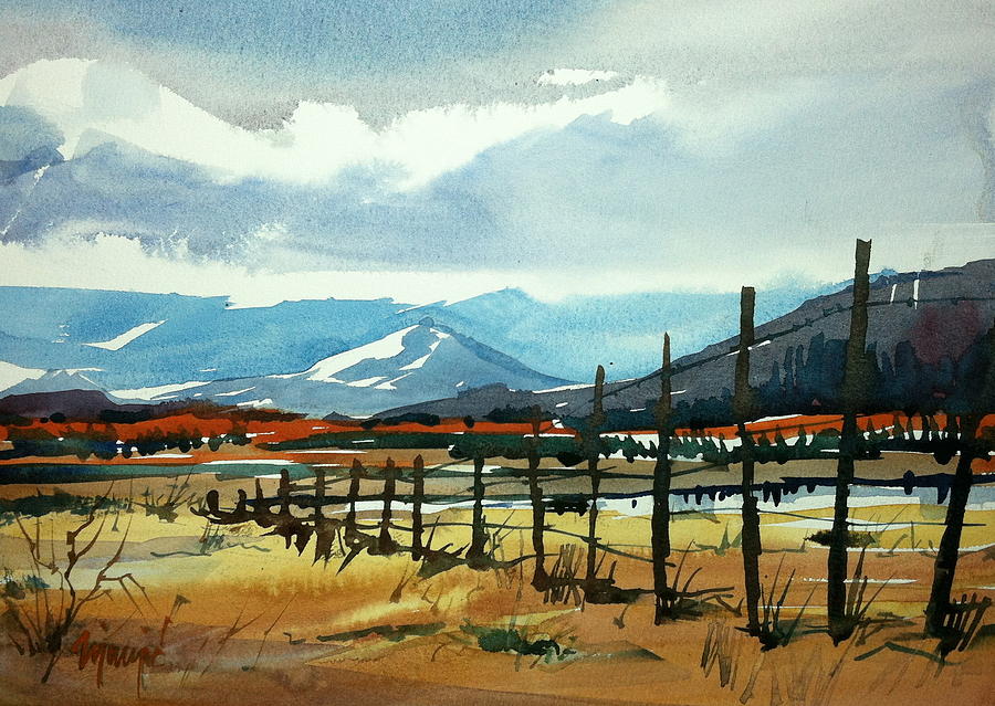 900x639 South Park Colorado 3 Painting By Ugljesa Janjic - South Park Painting