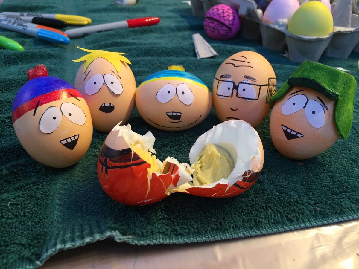 1200x900 South Park Diy Easter Eggs Painted Rocks Easter - South Park Painting