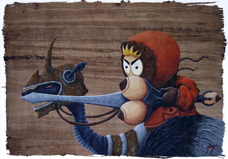 786x548 The Return To Nippopolis - South Park Painting