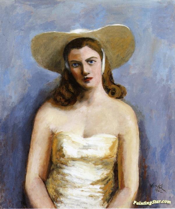 601x720 Southern Belle Artwork By Walt Kuhn Oil Painting Amp Art Prints - Southern Belle Painting