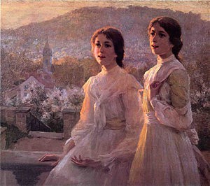 300x266 Southern Belles Painting By Terry Sita - Southern Belle Painting