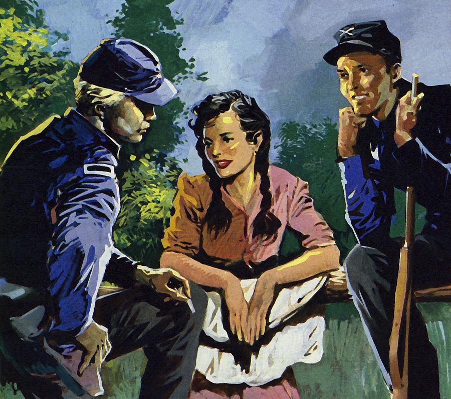 900x798 Southern Belles Paintings Fine Art America - Southern Belle Painting