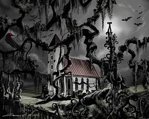 300x240 Southern Gothic Paintings Fine Art America - Southern Gothic Painting