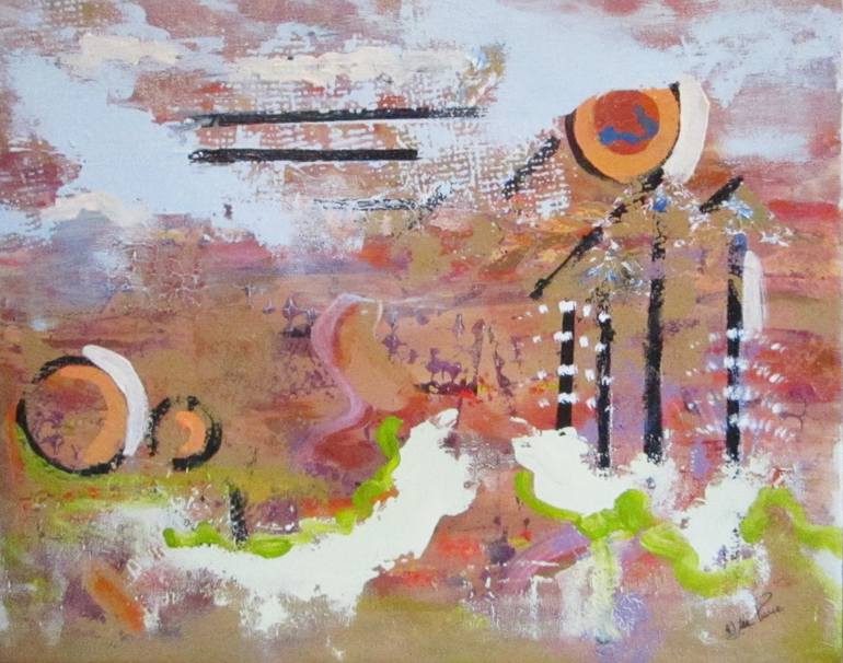 770x606 Saatchi Art ( 132) Southwest Painting By Lee Pierce - Southwest Painting