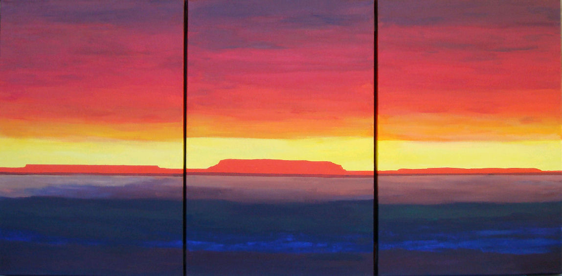 1149x564 Southwest Triptych - Southwestern Painting