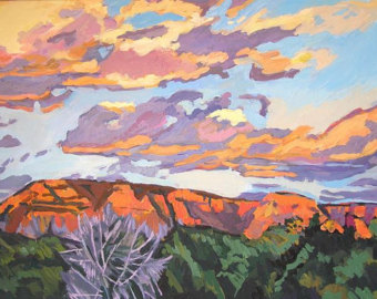 340x270 Southwestern Painting Santa Fe Art New Mexico Southwest - Southwestern Painting