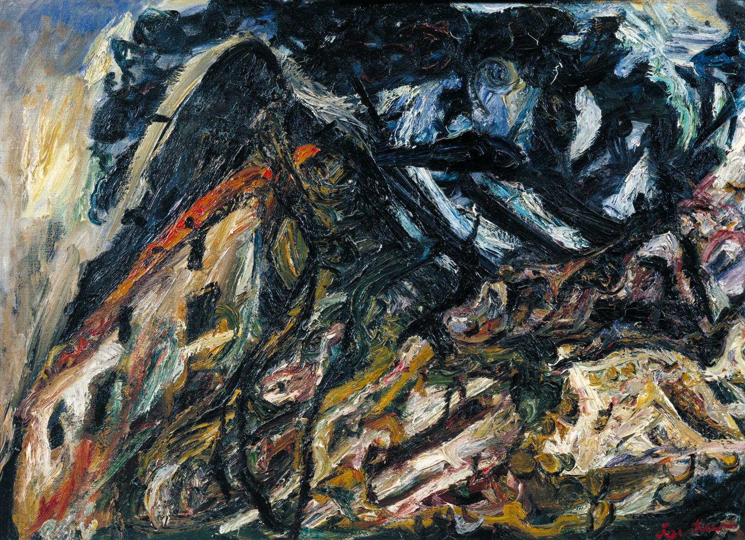1536x1114 Landscape - Soutine Painting