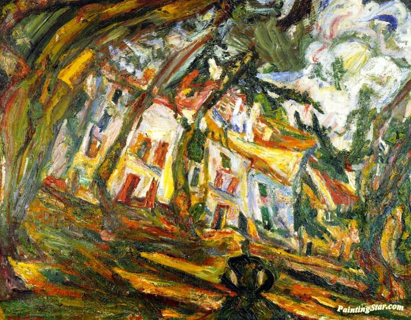 800x623 Village Square, Artwork By Chaim Soutine Oil Painting Amp Art - Soutine Painting