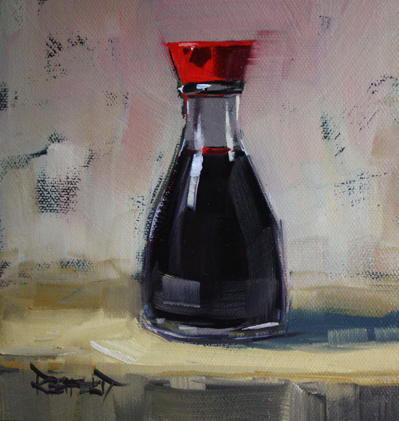 1300x1372 Cathleen Rehfeld Daily Painting Soy Sauce - Soy Sauce Painting