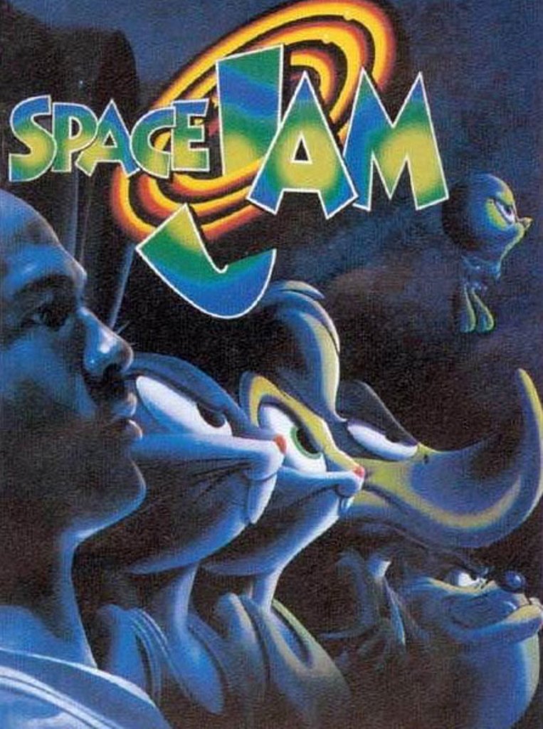 763x1024 Image - Space Jam Painting