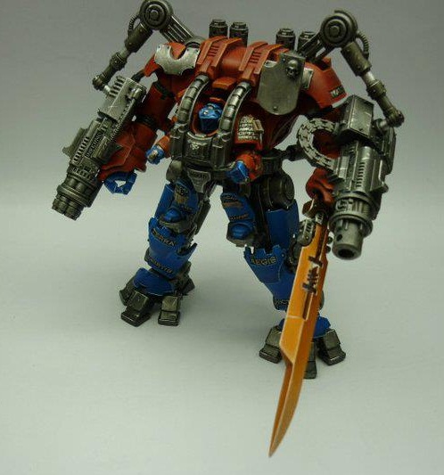 498x533 Space Transform And Roll Out! Beasts Of War - Space Marine Painting