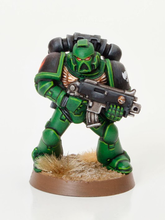 531x709 Tutorial How To Paint Salamanders Space Marines - Space Marine Painting