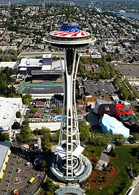 203x284 Space Needle - Space Needle Painting