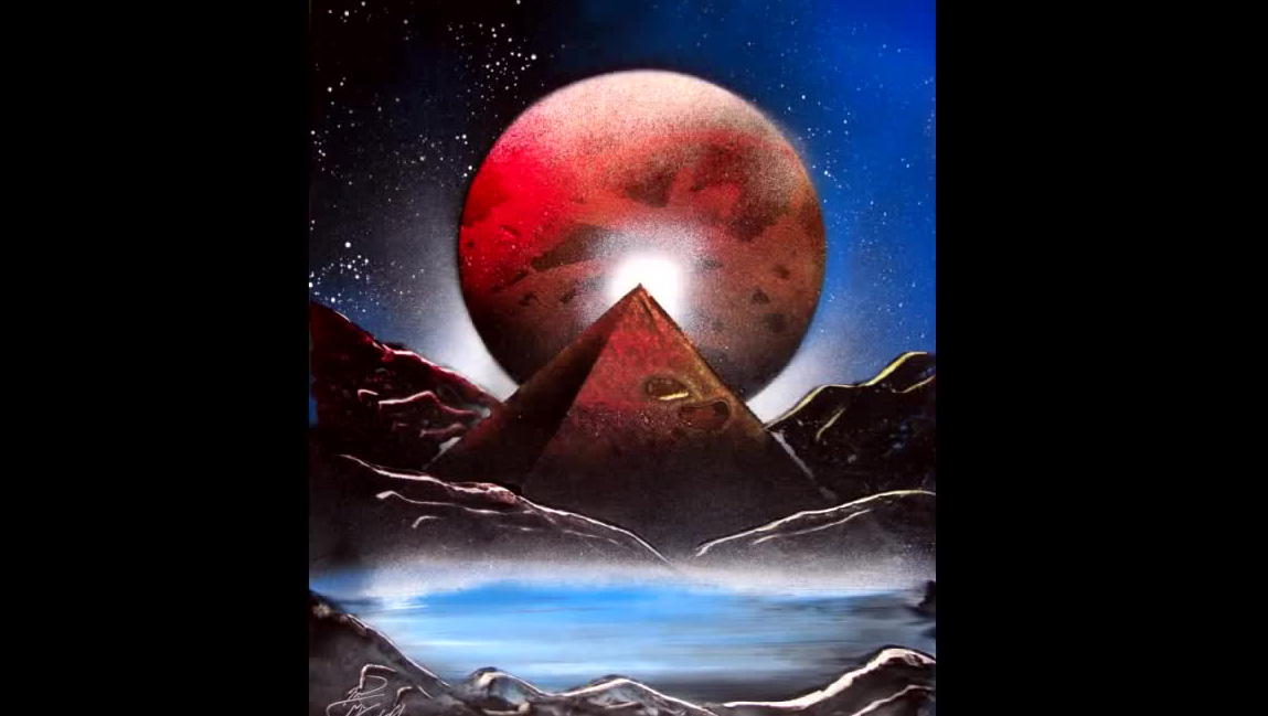 1149x649 Make Your Own Spray Paint Space Painting In One Minute! Irene W - Space Painting