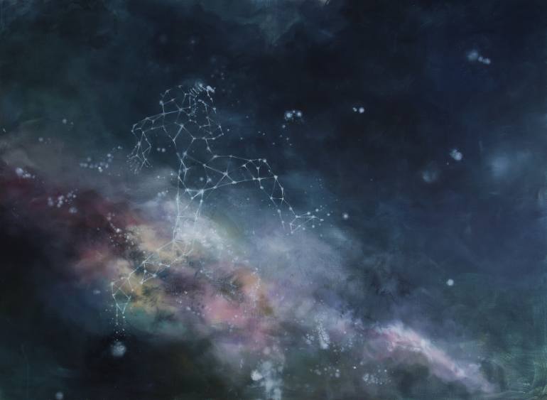 770x563 Saatchi Art From The Series Unknown Space Painting By Marina - Space Painting