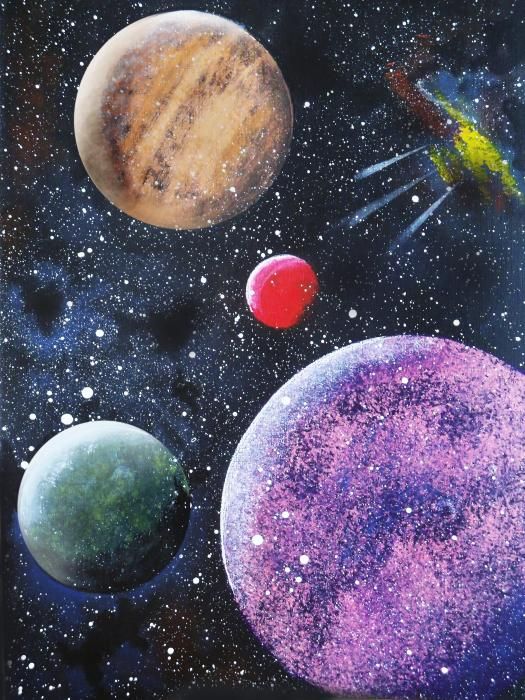 525x700 Space Painting - Space Painting