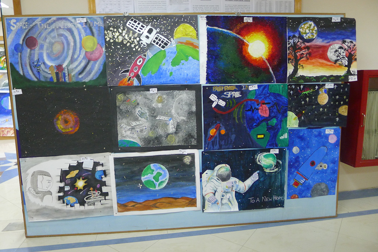 1498x1000 Some Paintings By Kids Dr Iq - Space Painting For Kids