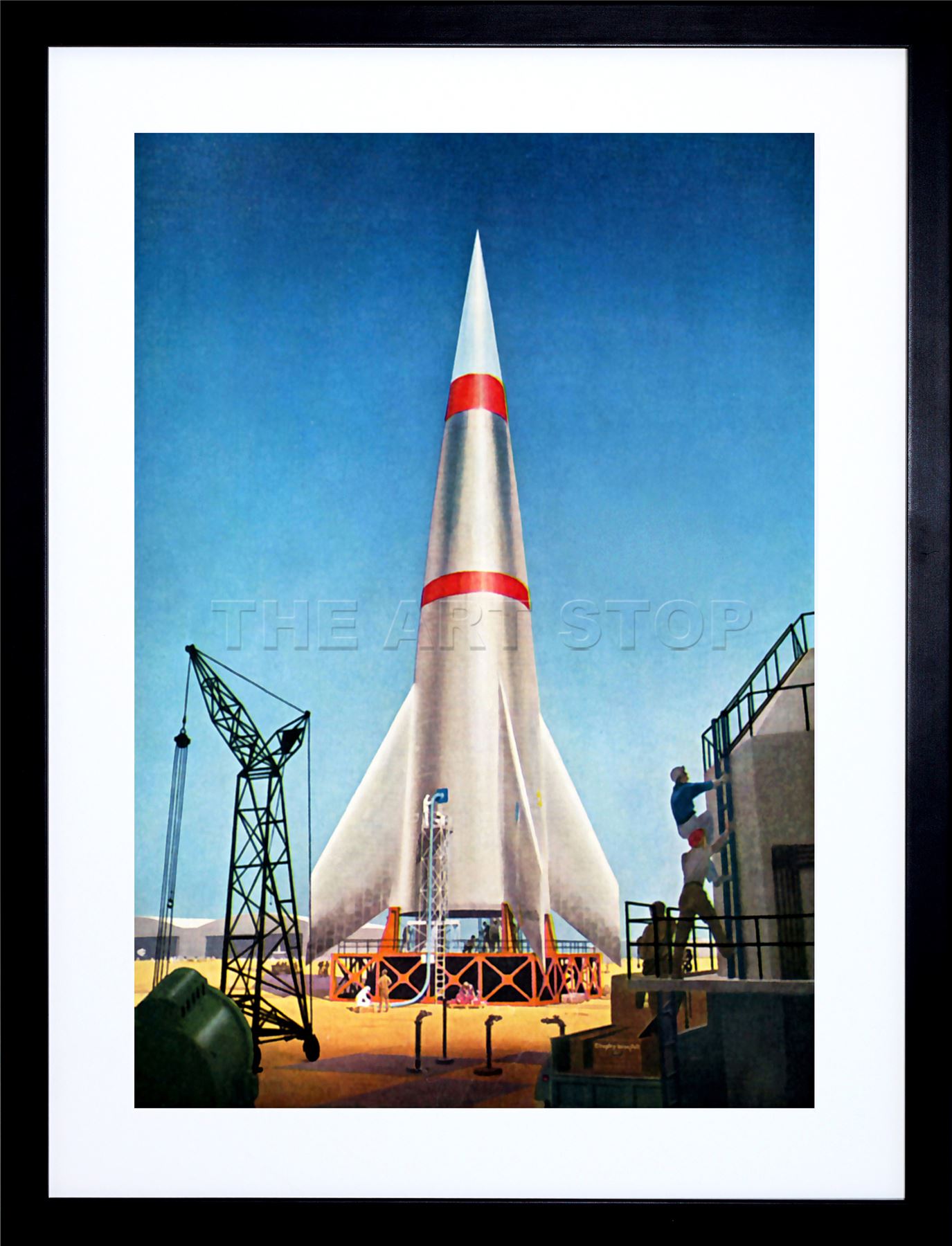 Space Rocket Painting At Paintingvalley Com Explore Collection Of Space Rocket Painting
