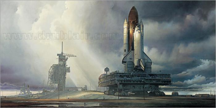 700x350 The Art Of Technology Catalog Cape Winds - Space Shuttle Painting