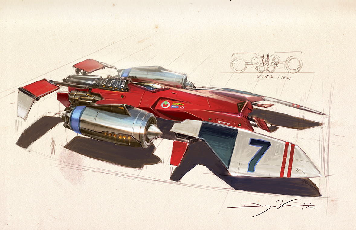 1178x762 Concept Ships Spaceship Paintings By Dwayne Vance - Spaceship Painting