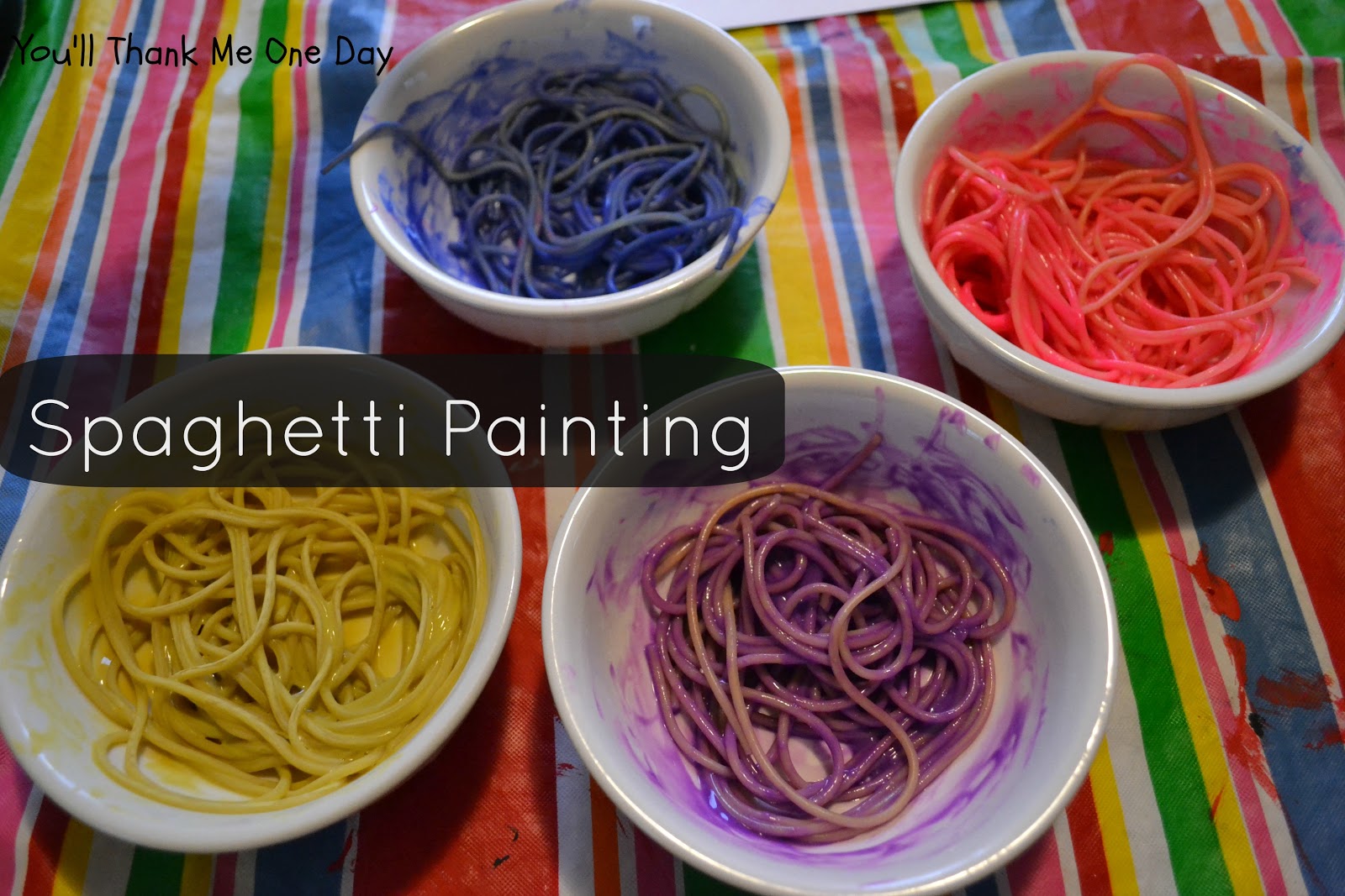 1600x1067 You'Ll Thank Me One Day Spaghetti Painting - Spaghetti Painting