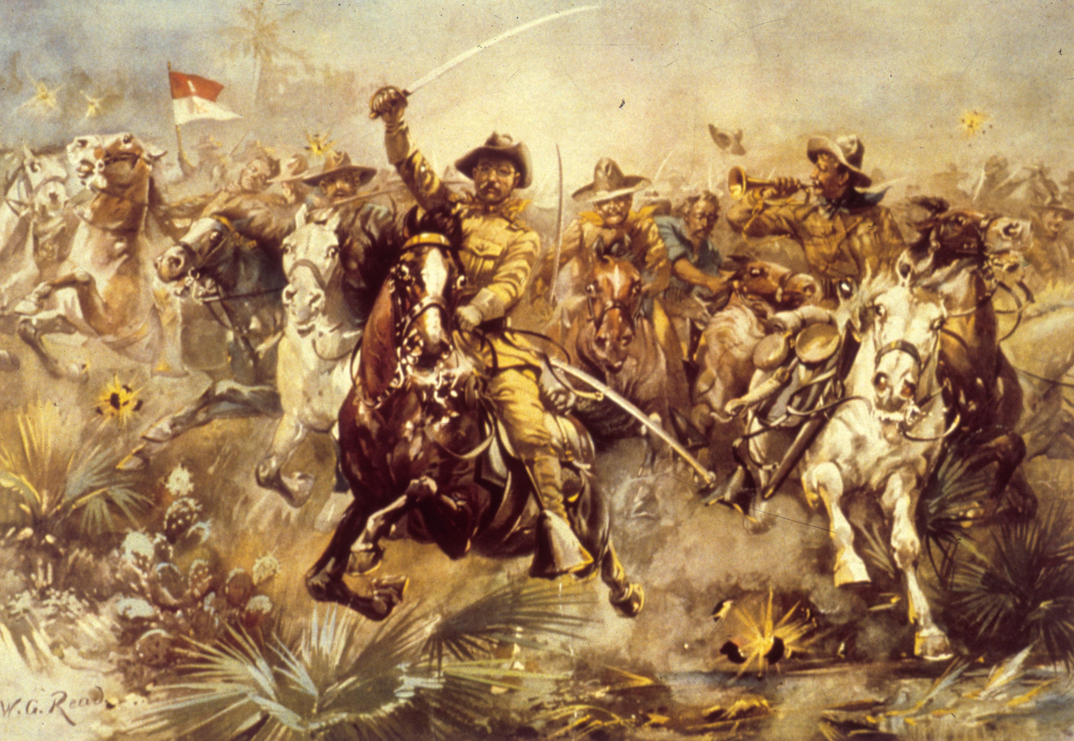 3660x2524 Spanish American War - Spanish American War Painting