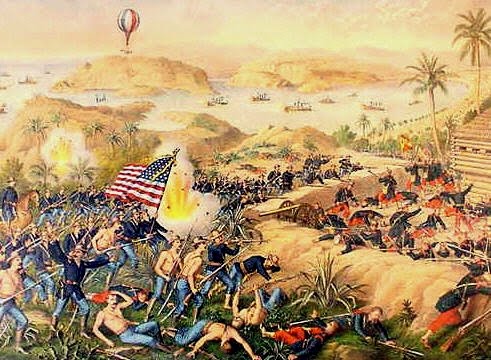 491x360 Spanish American War 1898 - Spanish American War Painting