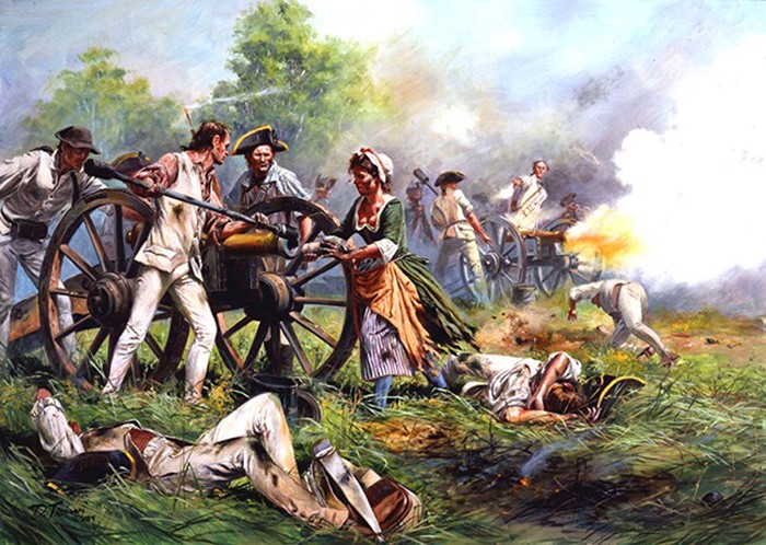700x498 Women In The U.s. Military American Revolution To The Spanish - Spanish American War Painting