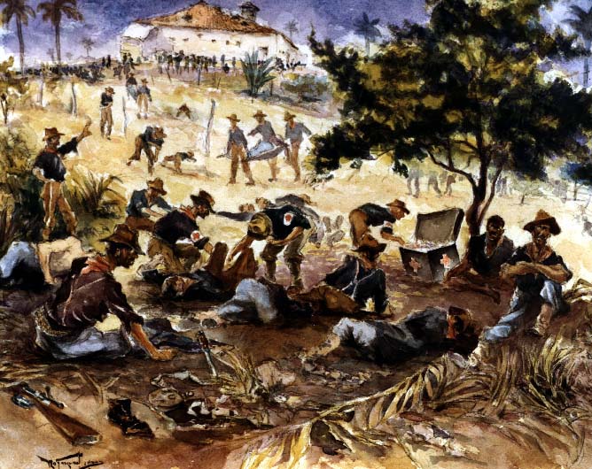 668x530 Art And Images From The War With Spain Center Of Military History - Spanish American War Painting