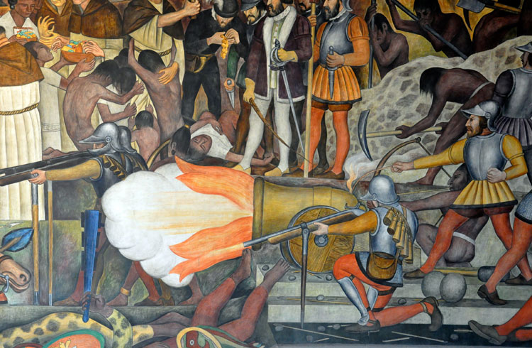 750x490 Expert Opinions On The Spanish Conquest Of Mexico (1) - Spanish Conquistador Painting