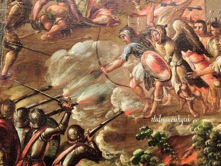 720x540 Worldviewthis Painting Depicts The Spanish Conquistadors - Spanish Conquistador Painting