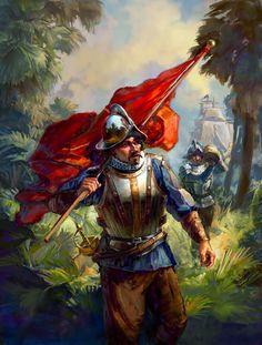 236x311 251 Best Conquistadors Images On Conquistador - Spanish Conquistador Painting