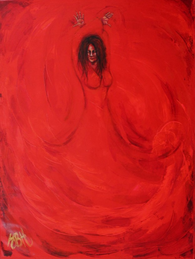 625x829 Spanish Paintings Archives - Spanish Flamenco Dancer Painting