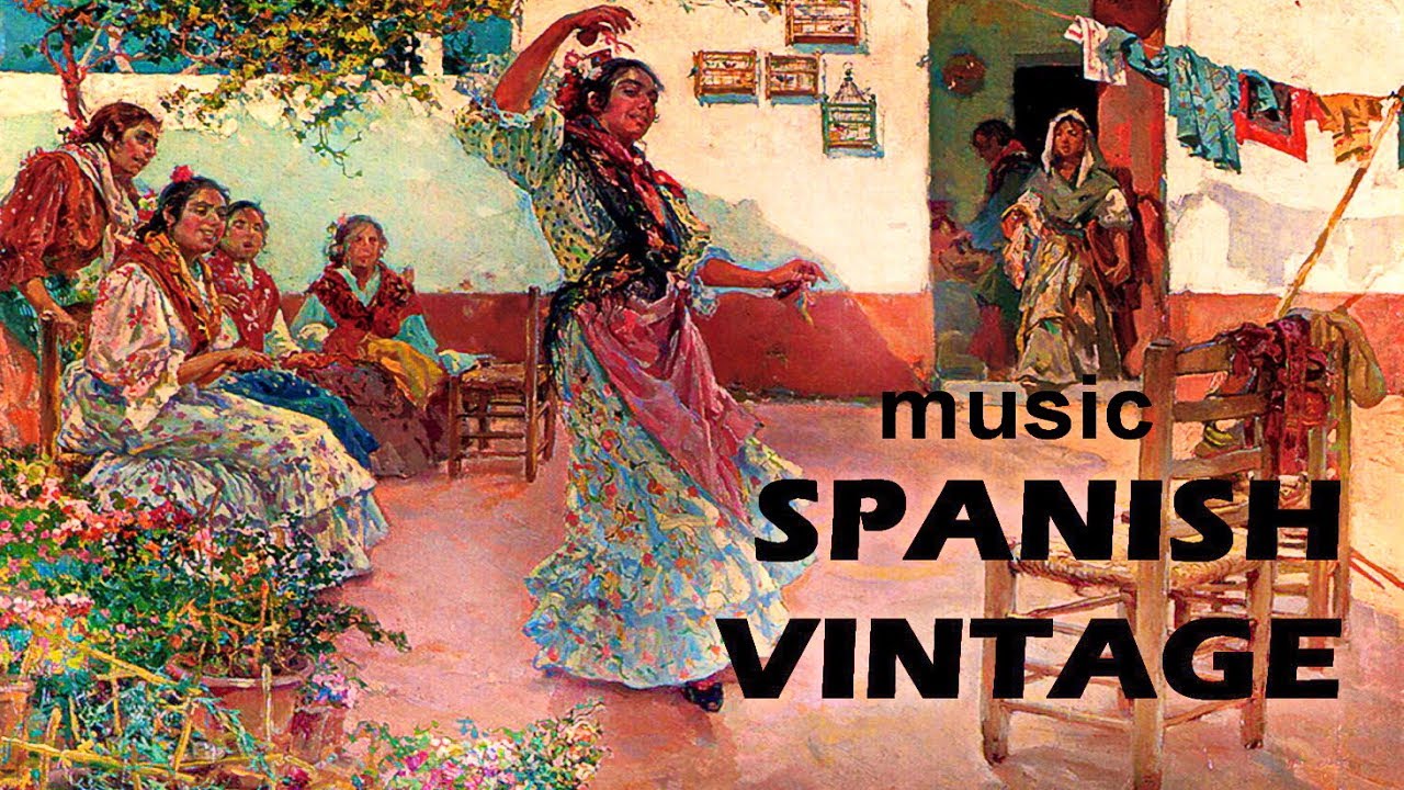 1280x720 Spanish Guitar Flamenco Music Best Latin Instrumental Romantic - Spanish Guitar Painting