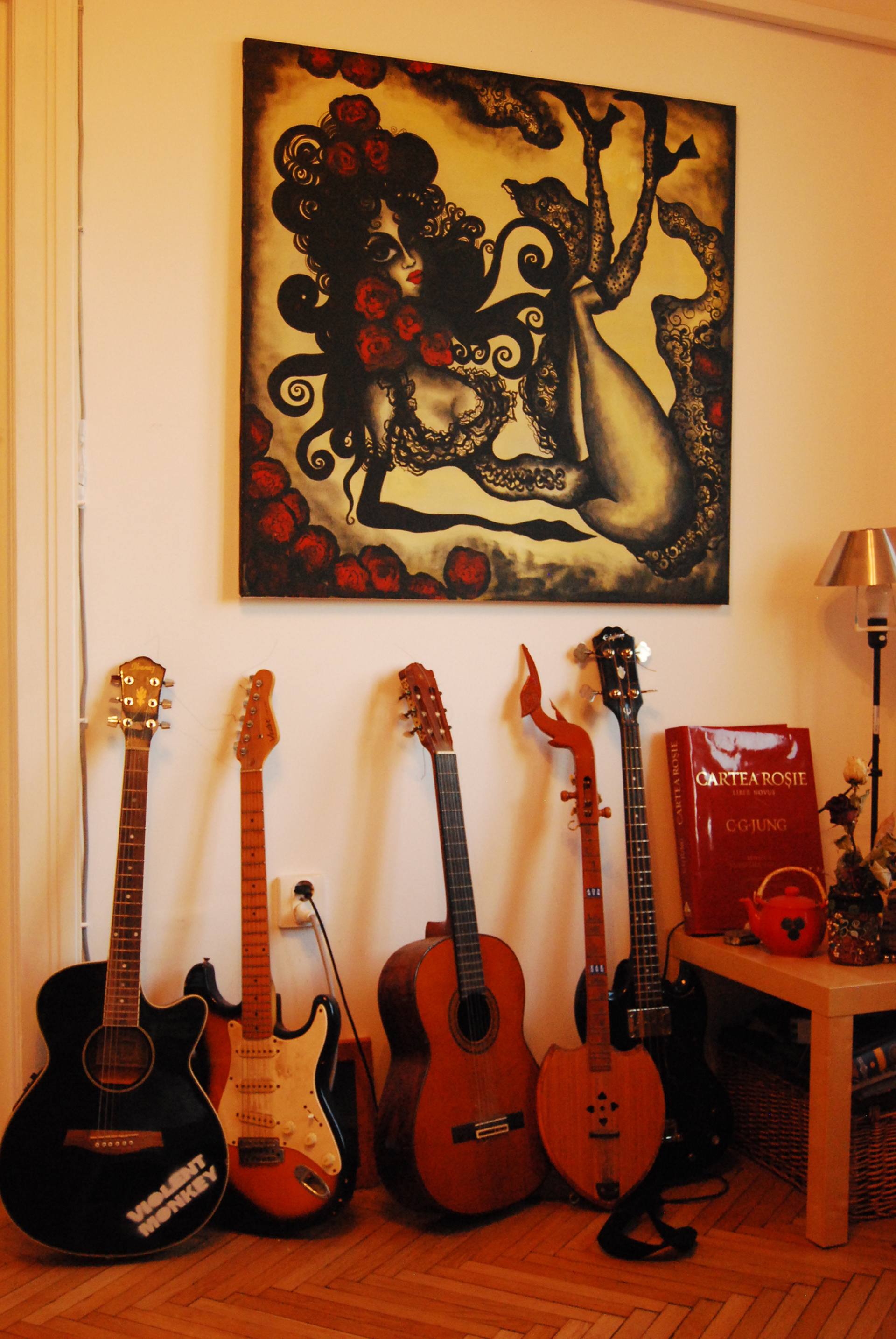 Spanish Guitar Painting At PaintingValley Com Explore Collection Of   Spanish Guitar Painting 20 