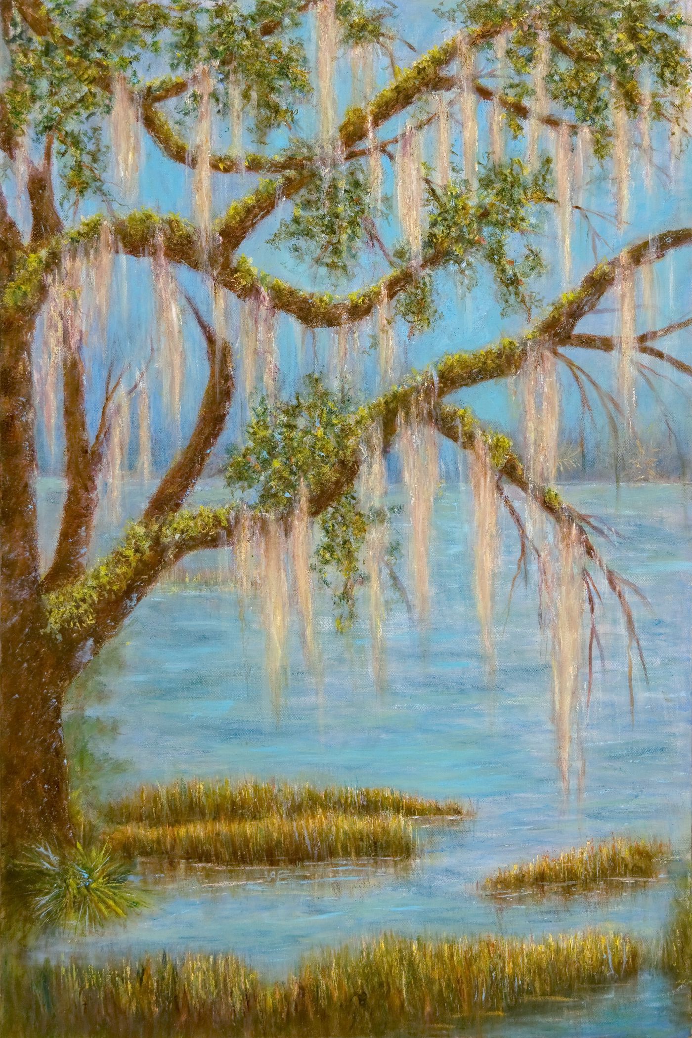 1400x2100 Spanish Moss - Spanish Moss Painting