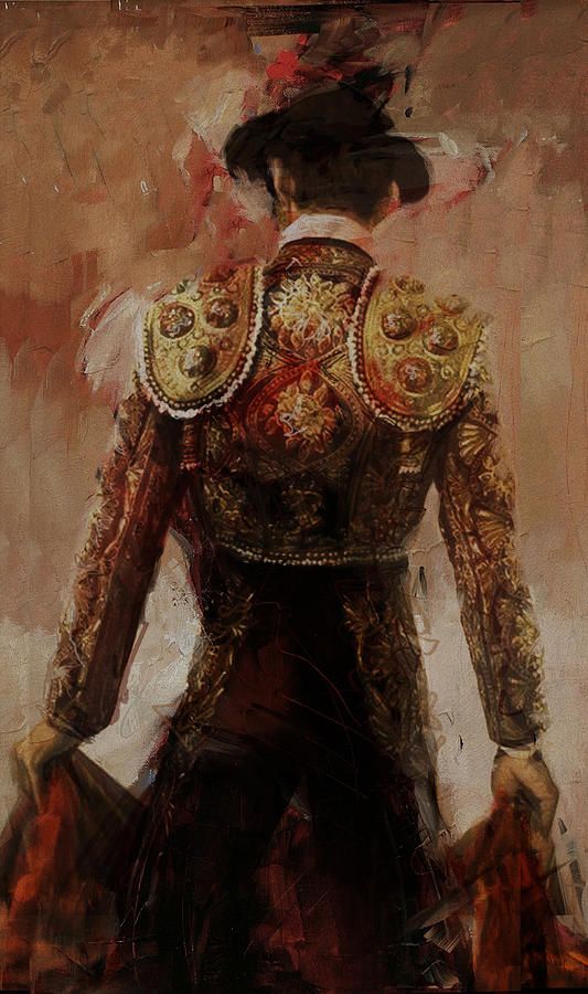 533x900 Spanish Culture 2 Painting By Corporate Art Task Force Painting - Spanish Painting