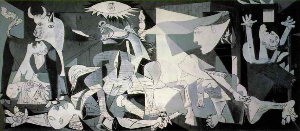 1020x446 Picasso's Guernica 80 Years Later The Artifice - Spanish Revolution Painting