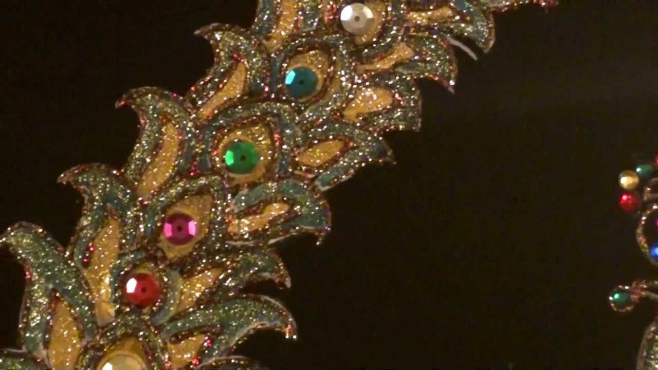 1280x720 Peacock Glitter Painting - Sparkle Painting