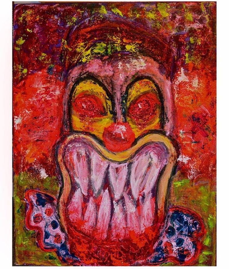 770x902 Saatchi Art Smile And Sparkle Painting By Zivile Kasparaviciute - Sparkle Painting