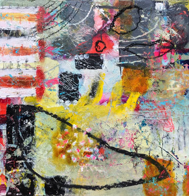 770x799 Saatchi Art Watch Me Sparkle Painting By Jodie King - Sparkle Painting