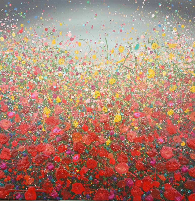 770x794 Saatchi Art Wintery Sparkle Painting By Alexandra Richardson - Sparkle Painting