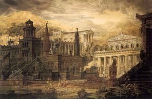 300x196 Famous Squares And Piazzas Paintings Amp Reproductions 1st Art Gallery - Sparta City Painting