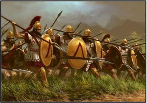 498x352 Greece The Rise Of The City State Sparta - Sparta City Painting